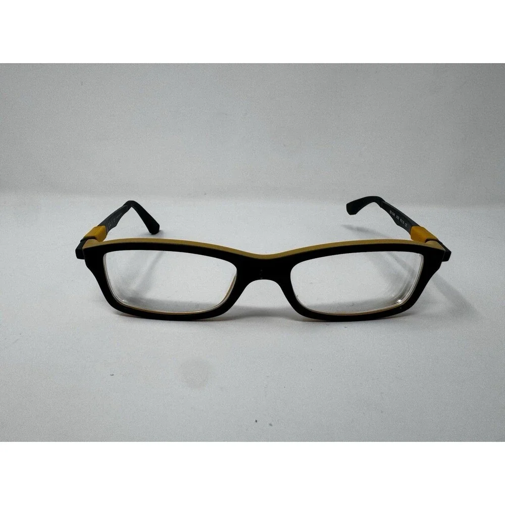 Ray-Ban RB1546 3435 Junior Black/Dark Yellow Eyeglass Frames 46-16-125 Authentic